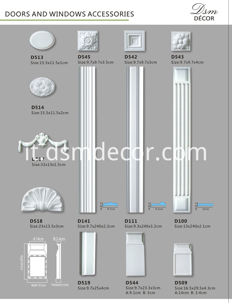 Architrave Corner Block Architrave Corner Block